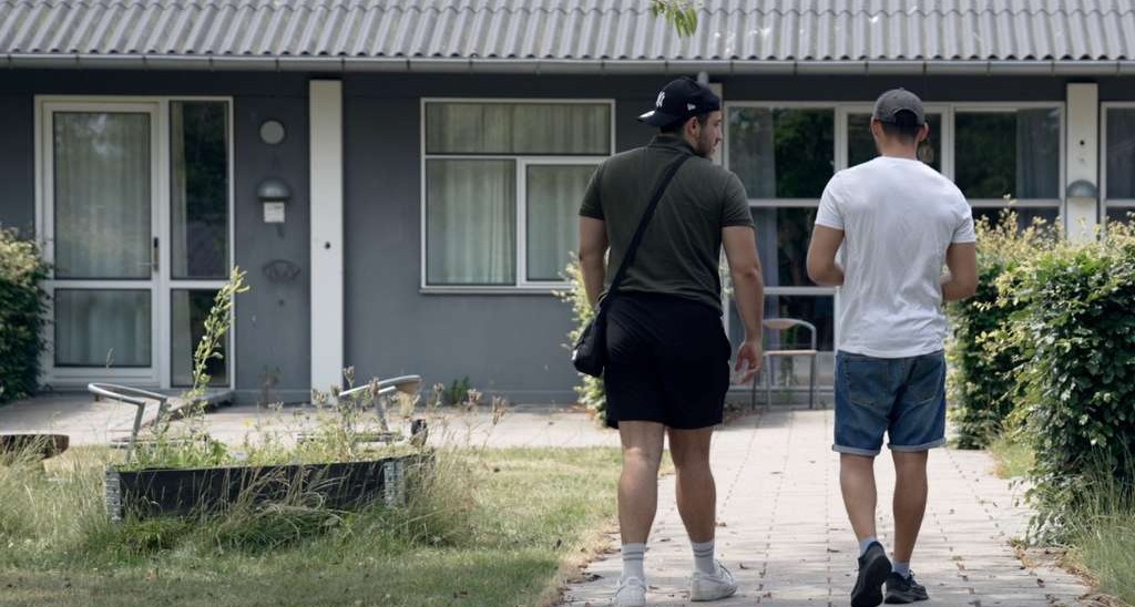 Billede af boliger på Skovvænget