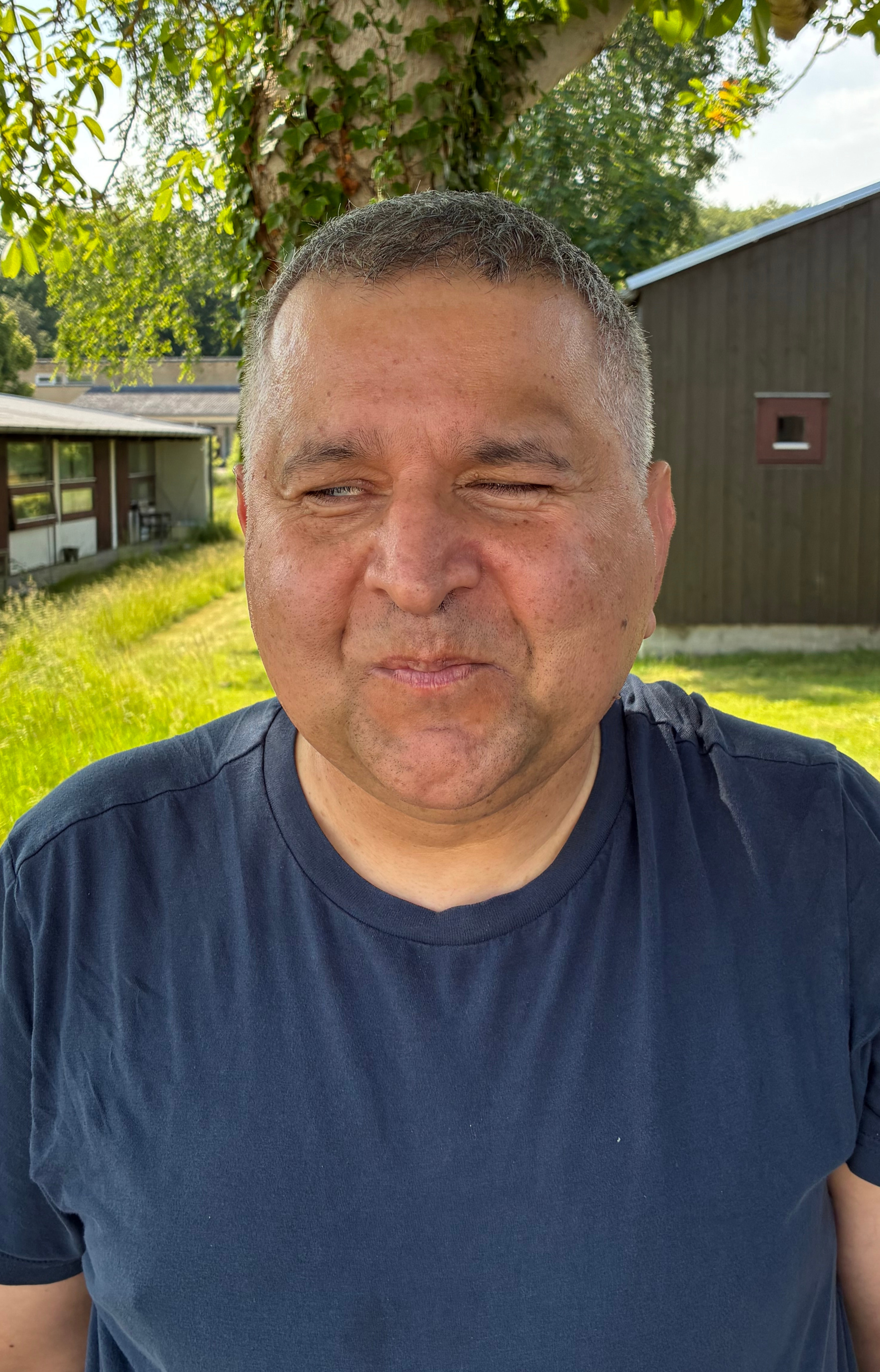 Sabro Osmanovic, som bor i hus A på Bredegaard. 