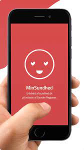 Screenshot af Min Sundhed appen.