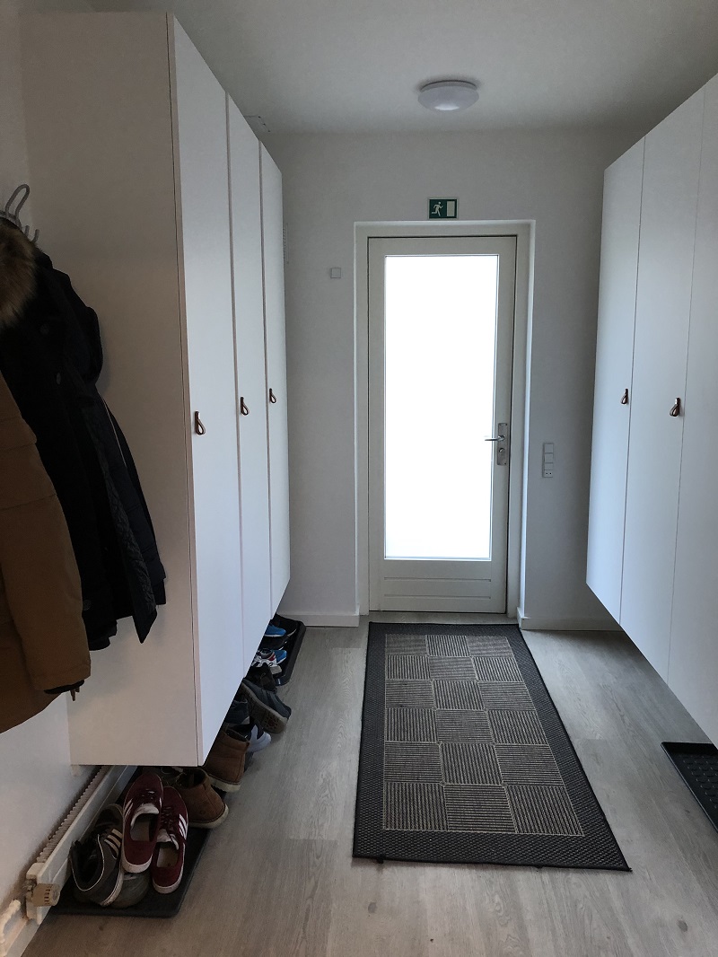Billedet viser beboer entre